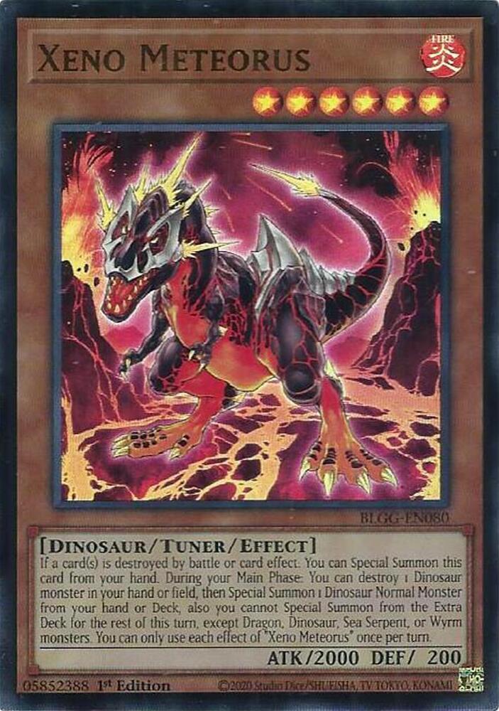 Xeno Meteorus BLGG-EN080 card from Battles of Legend: Glorious Gallery