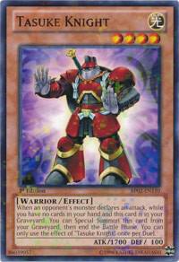Tasuke Knight (Mosaic Rare) BP02-EN110 card from Battle Pack 2: War of the Giants