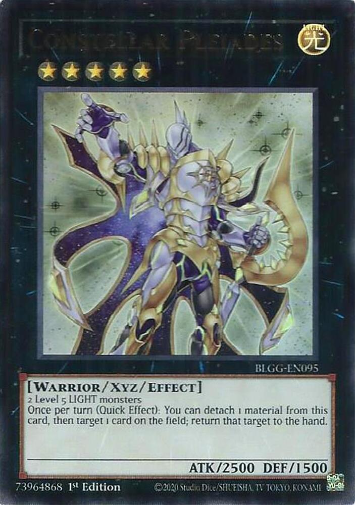 Constellar Pleiades BLGG-EN095 card from Battles of Legend: Glorious Gallery