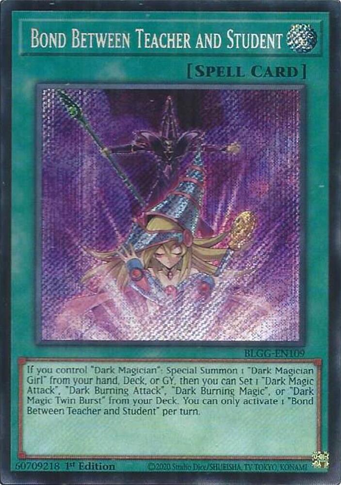 Bond Between Teacher and Student BLGG-EN109 card from Battles of Legend: Glorious Gallery