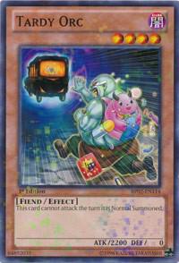 Tardy Orc (Mosaic Rare) BP02-EN114 card from Battle Pack 2: War of the Giants