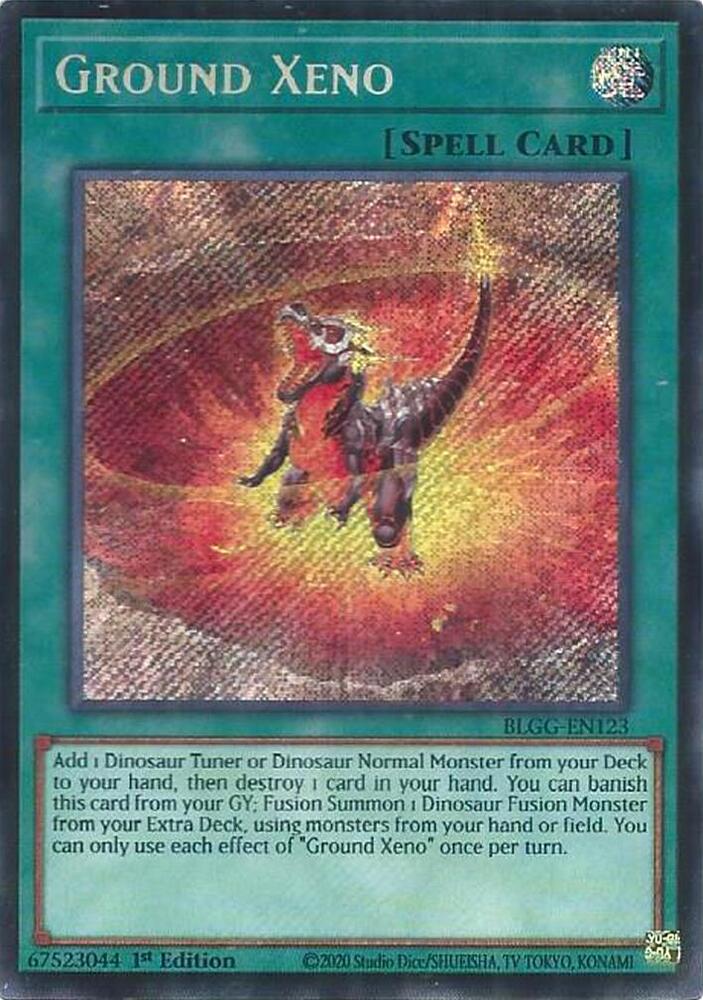 Ground Xeno BLGG-EN123 card from Battles of Legend: Glorious Gallery