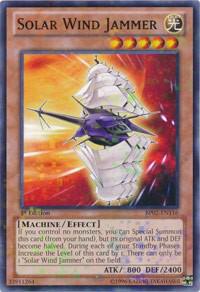 Solar Wind Jammer (Mosaic Rare) BP02-EN116 card from Battle Pack 2: War of the Giants