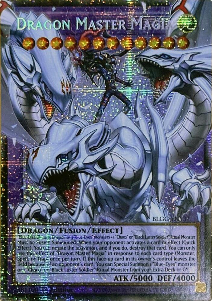 Dragon Master Magia (Starlight Rare) BLGG-EN137 card from Battles of Legend: Glorious Gallery