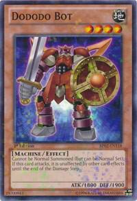 Dododo Bot (Mosaic Rare) BP02-EN118 card from Battle Pack 2: War of the Giants