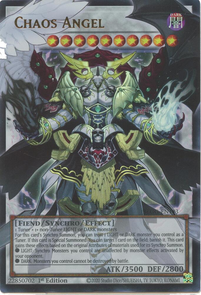 Chaos Angel BLGG-EN143 card from Battles of Legend: Glorious Gallery