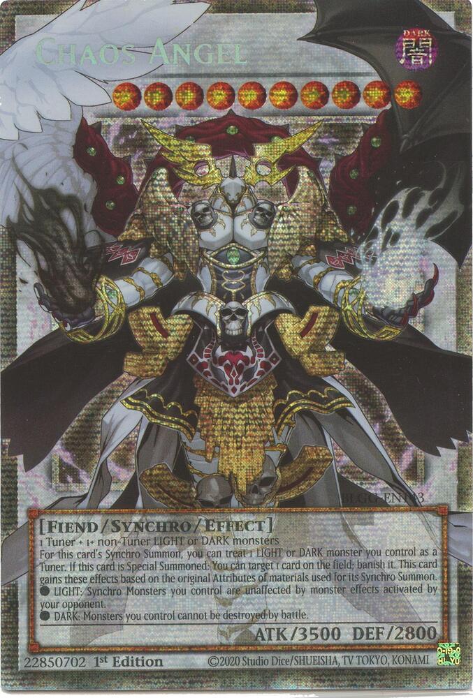 Chaos Angel (Starlight Rare) BLGG-EN143 card from Battles of Legend: Glorious Gallery