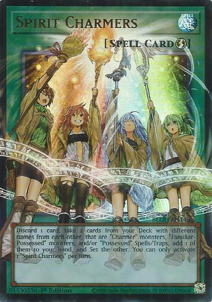 Spirit Charmers BLGG-EN145 card from Battles of Legend: Glorious Gallery