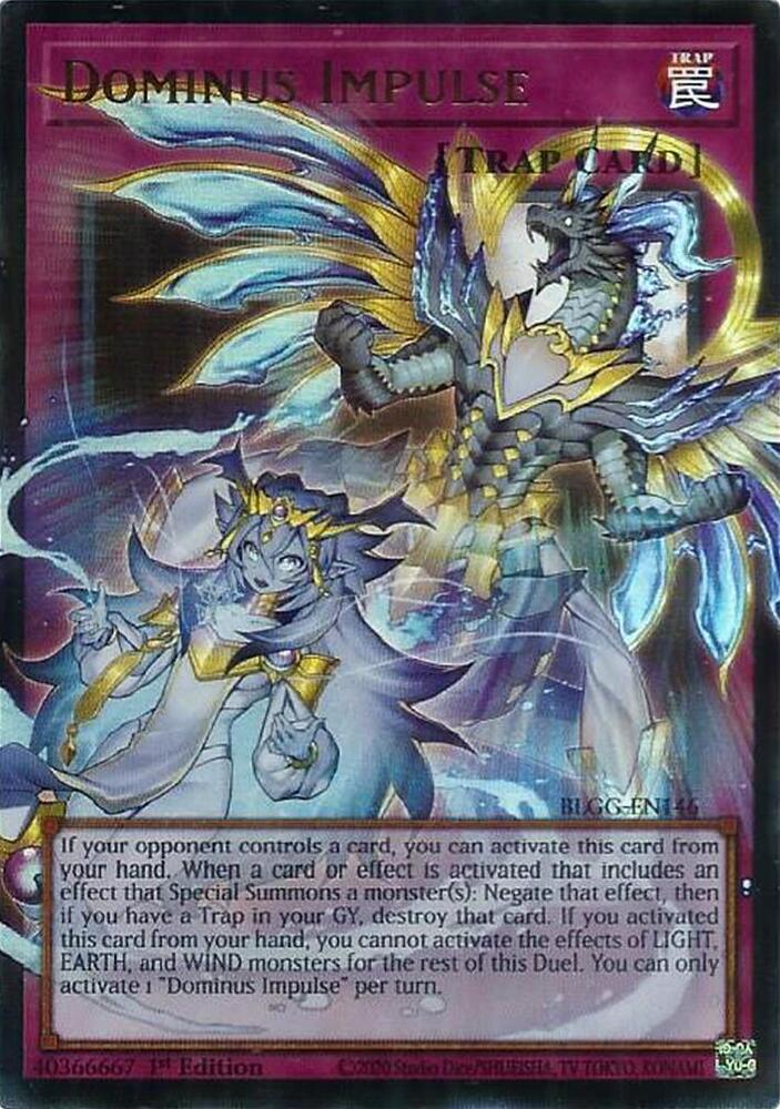 Dominus Impulse BLGG-EN146 card from Battles of Legend: Glorious Gallery