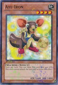 Aye-Iron (Mosaic Rare) BP02-EN123 card from Battle Pack 2: War of the Giants