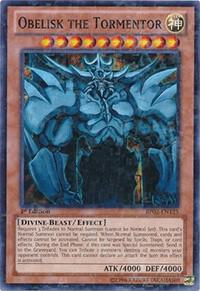 Obelisk the Tormentor (Mosaic Rare) BP02-EN125 card from Battle Pack 2: War of the Giants