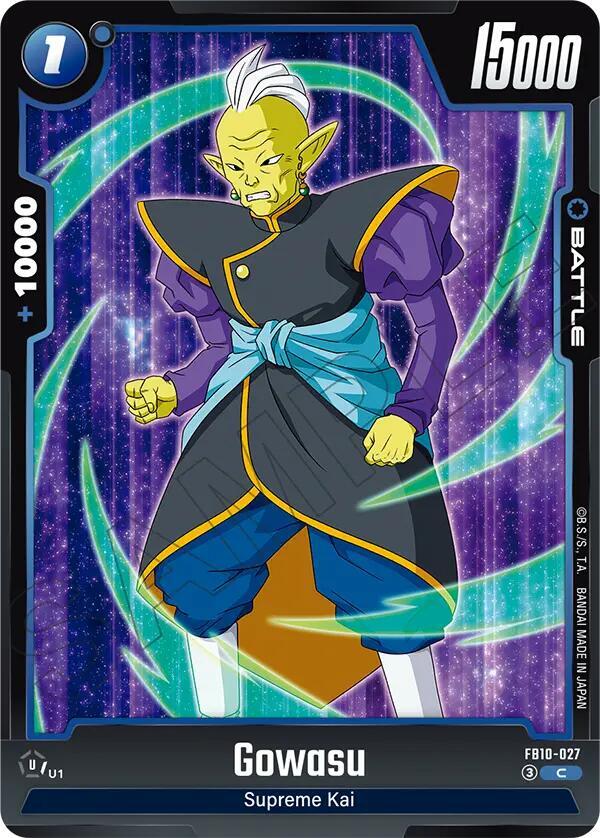 Gowasu FB10-027 card from Cross Force