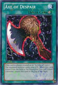 Axe of Despair (Mosaic Rare) BP02-EN131 card from Battle Pack 2: War of the Giants