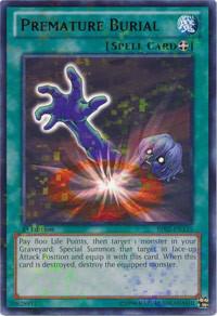 Premature Burial (Mosaic Rare) BP02-EN135 card from Battle Pack 2: War of the Giants