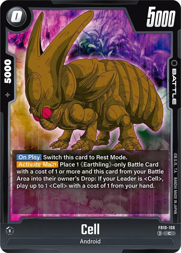 Cell FB10-106 card from Cross Force