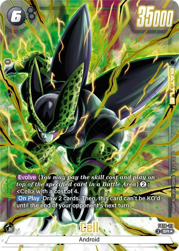 Cell (Alternate Art) FB10-111 card from Cross Force
