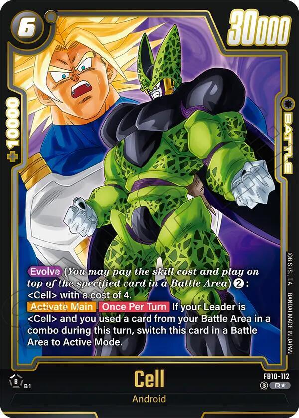 Cell (Alternate Art) FB10-112 card from Cross Force