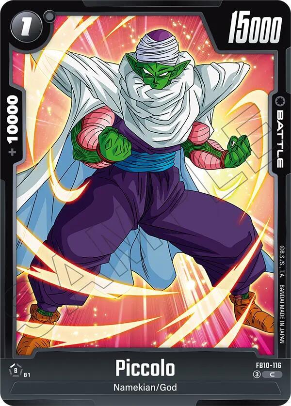 Piccolo FB10-116 card from Cross Force