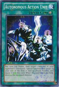 Autonomous Action Unit (Mosaic Rare) BP02-EN140 card from Battle Pack 2: War of the Giants