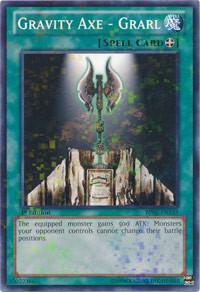 Gravity Axe - Grarl (Mosaic Rare) BP02-EN143 card from Battle Pack 2: War of the Giants