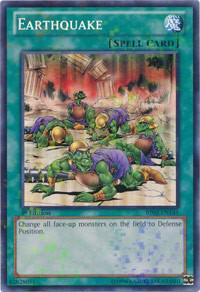 Earthquake (Mosaic Rare) BP02-EN145 card from Battle Pack 2: War of the Giants