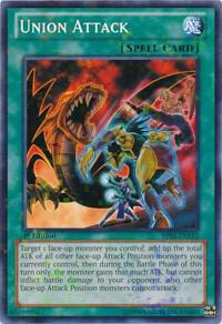 Union Attack (Mosaic Rare) BP02-EN152 card from Battle Pack 2: War of the Giants