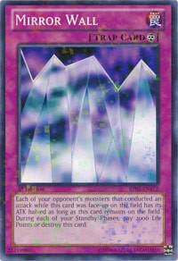 Mirror Wall (Mosaic Rare) BP02-EN172 card from Battle Pack 2: War of the Giants