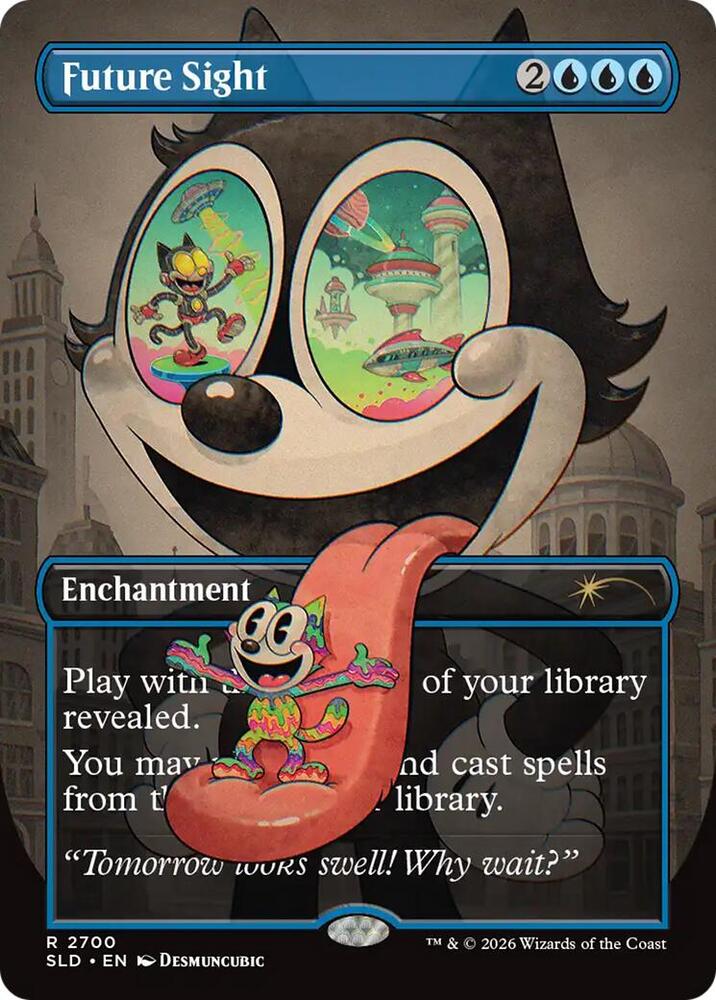 Future Sight 2700 card from Secret Lair Drop Series