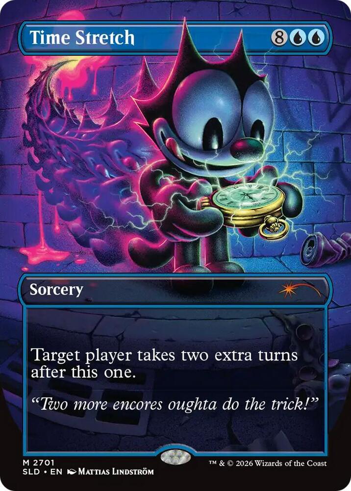 Time Stretch 2701 card from Secret Lair Drop Series