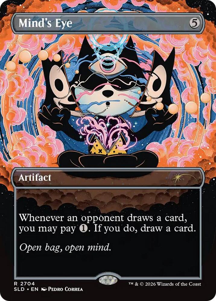 Mind's Eye 2704 card from Secret Lair Drop Series