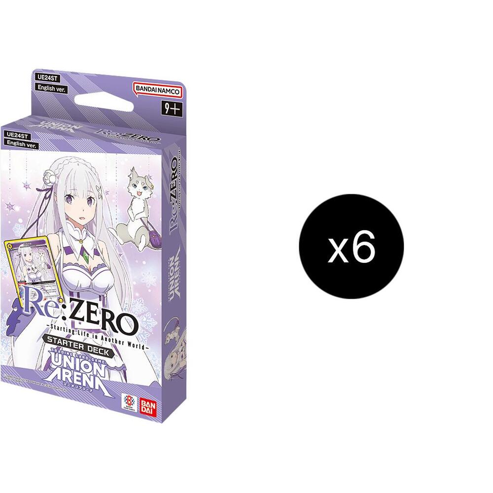 Re:ZERO -Starting Life in Another World- - Starter Deck Display sealed product from UE24ST: Re:ZERO -Starting Life in Another World- Starter Deck