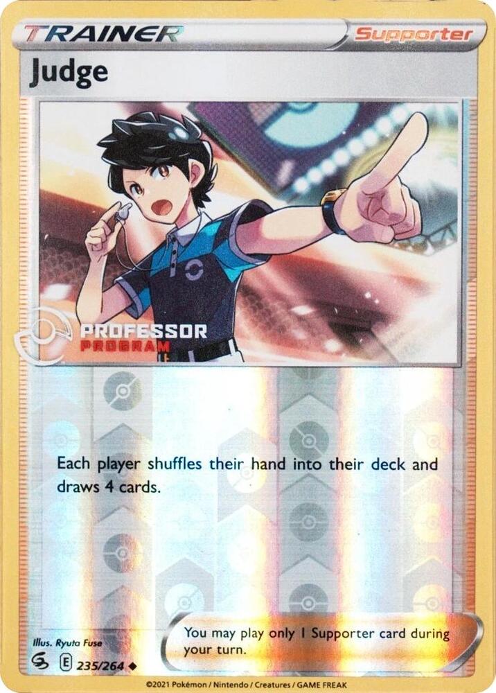 Judge 235/264 card from Professor Program Promos