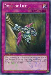 Rope of Life (Mosaic Rare) BP02-EN176 card from Battle Pack 2: War of the Giants