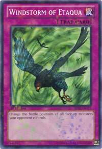 Windstorm of Etaqua (Mosaic Rare) BP02-EN177 card from Battle Pack 2: War of the Giants