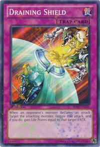 Draining Shield (Mosaic Rare) BP02-EN181 card from Battle Pack 2: War of the Giants