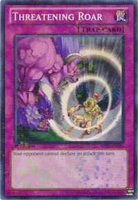 Threatening Roar (Mosaic Rare) BP02-EN184 card from Battle Pack 2: War of the Giants
