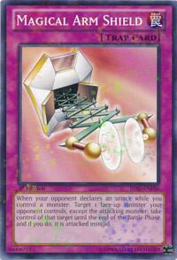 Magical Arm Shield (Mosaic Rare) BP02-EN186 card from Battle Pack 2: War of the Giants