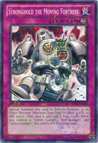 Stronghold the Moving Fortress (Mosaic Rare) BP02-EN188 card from Battle Pack 2: War of the Giants