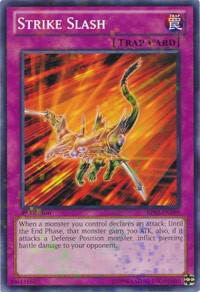 Strike Slash (Mosaic Rare) BP02-EN189 card from Battle Pack 2: War of the Giants