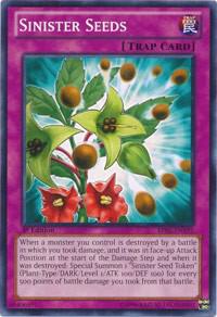 Sinister Seeds (Mosaic Rare) BP02-EN192 card from Battle Pack 2: War of the Giants