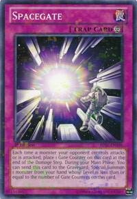 Spacegate (Mosaic Rare) BP02-EN196 card from Battle Pack 2: War of the Giants