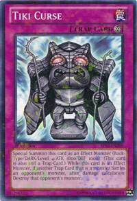 Tiki Curse (Mosaic Rare) BP02-EN209 card from Battle Pack 2: War of the Giants