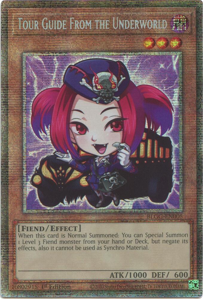 Tour Guide From the Underworld (Starlight Rare) BLGG-EN005 card from Battles of Legend: Glorious Gallery