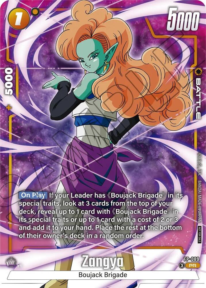 Zangya (Tournament Pack 11) FP-089 card from Tournament and Championship Promos