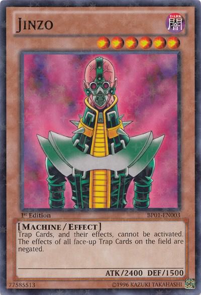 Jinzo (Starfoil) BP01-EN003 card from Battle Pack: Epic Dawn