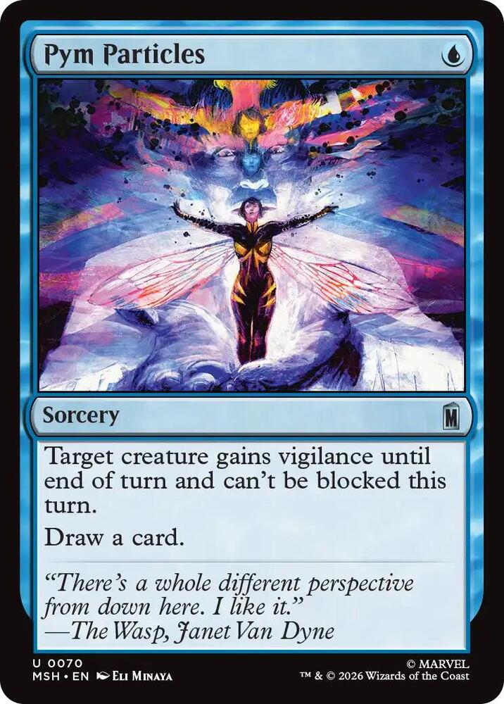Pym Particles 70 card from Marvel Super Heroes