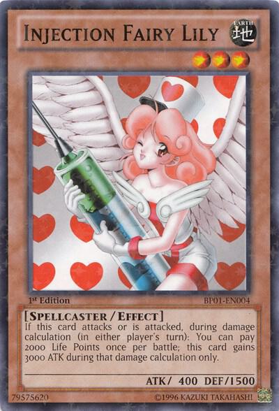 Injection Fairy Lily (Starfoil) BP01-EN004 card from Battle Pack: Epic Dawn