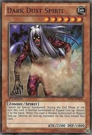 Dark Dust Spirit (Starfoil) BP01-EN005 card from Battle Pack: Epic Dawn