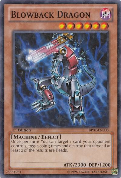 Blowback Dragon (Starfoil) BP01-EN008 card from Battle Pack: Epic Dawn