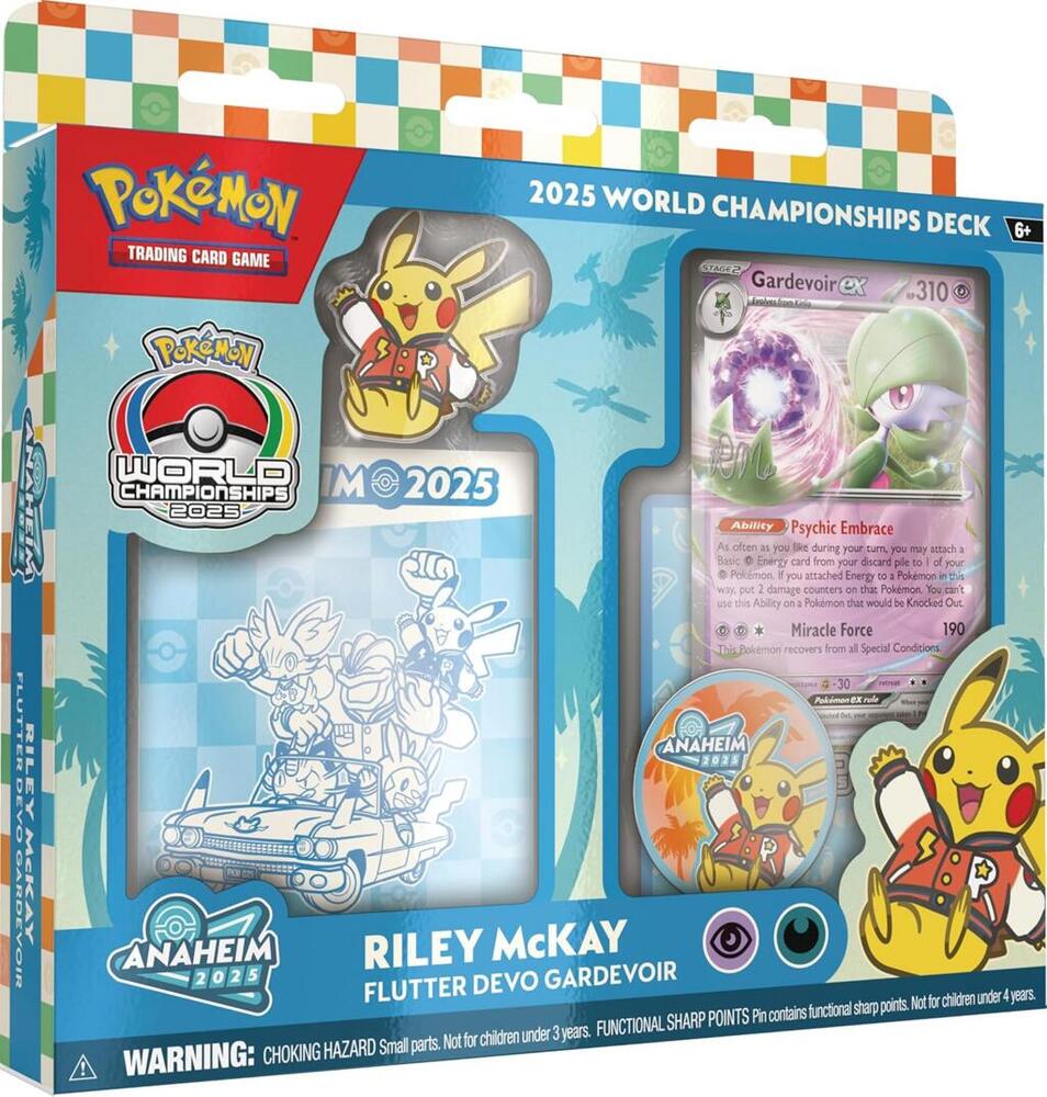 2025 World Championship Deck: Riley McKay (Flutter Devo Gardevoir) card from World Championship Decks